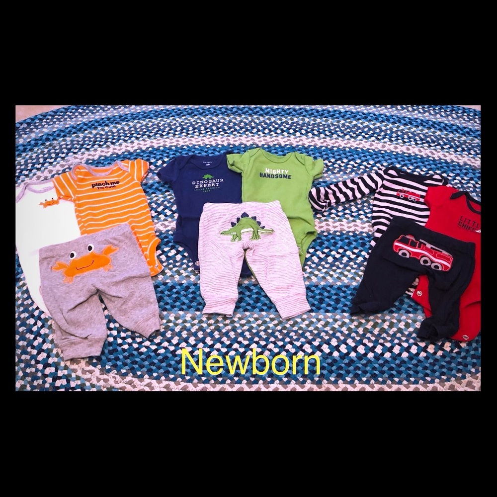 Newborn 3 piece outfits